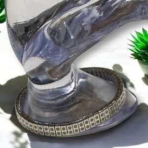 💎💟Vintage Metal & Crystal Stretch Bracelet